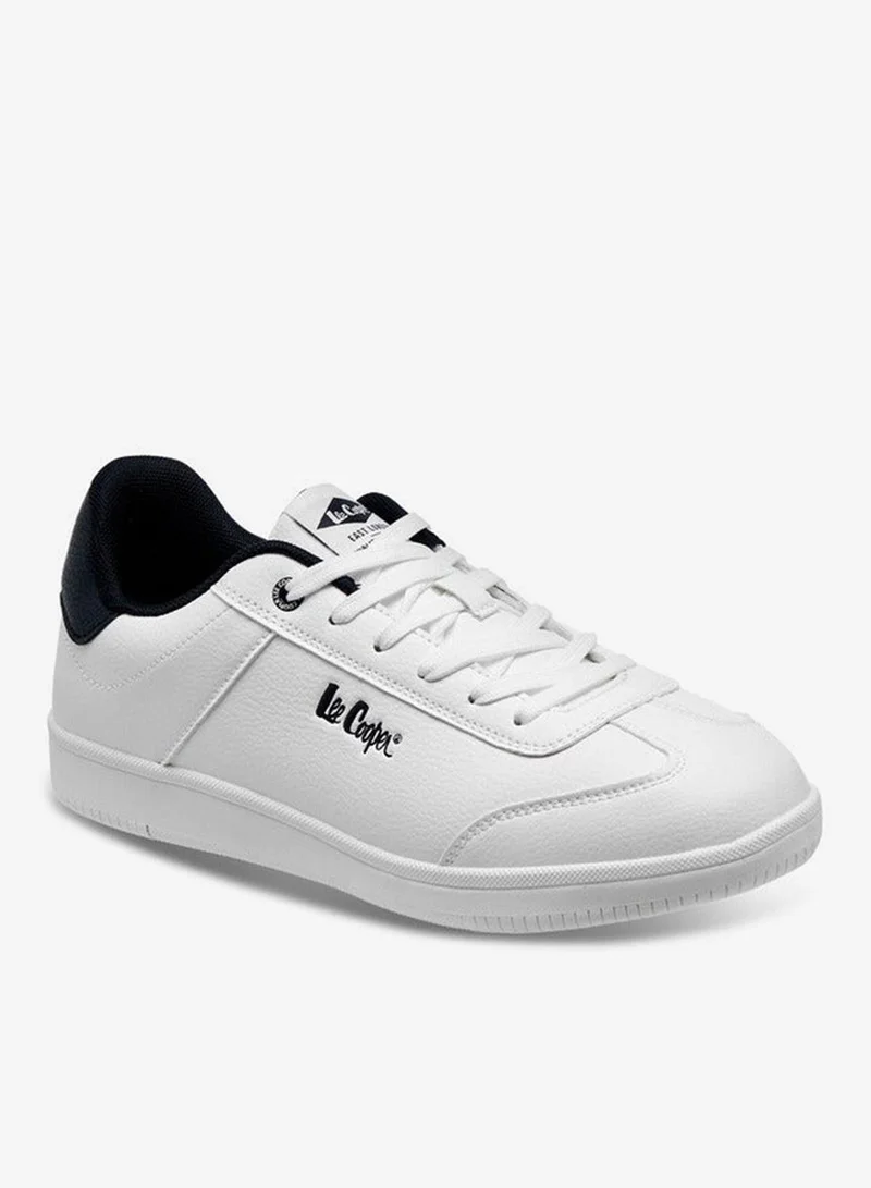 Men's Panelled Lace-Up Closure Sneakers