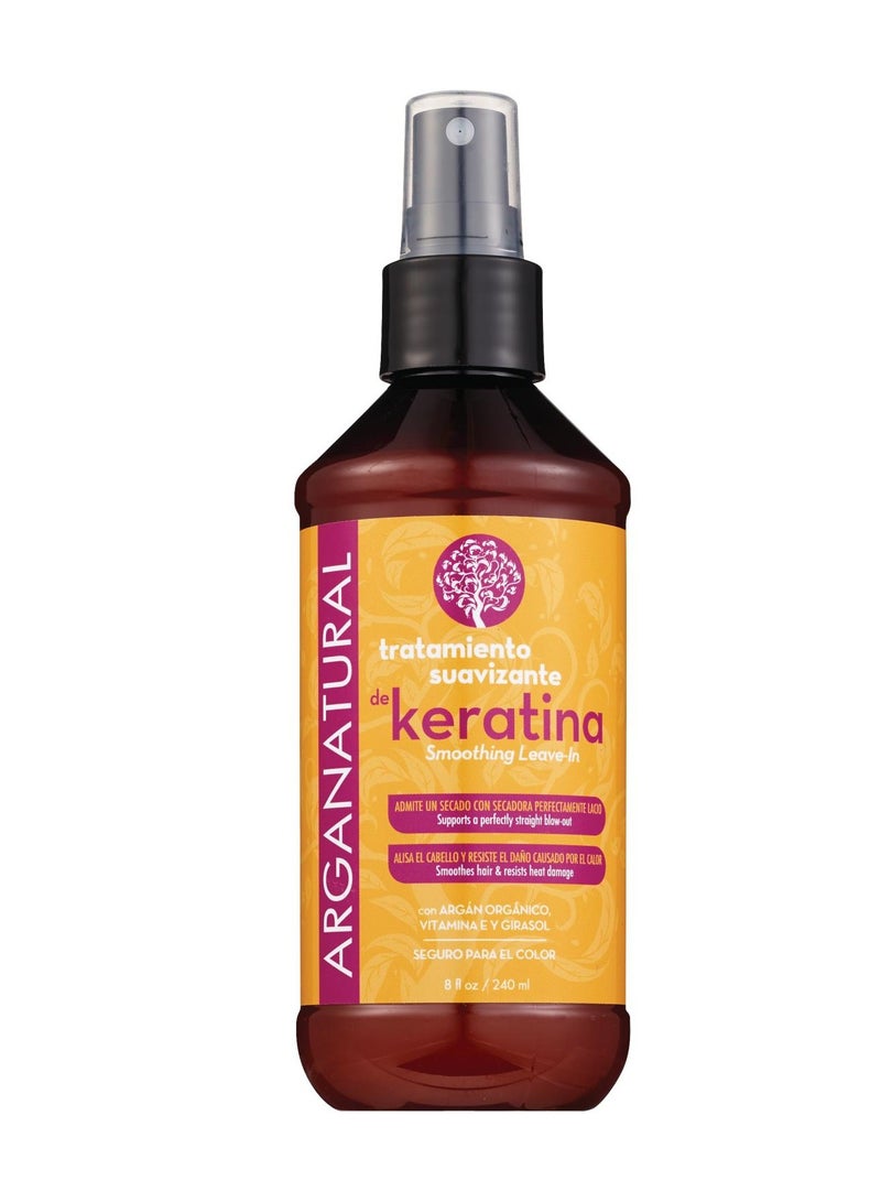 Arganatural Arganatural Keratina Smoothing Leave In Conditioner 8 FL OZ 