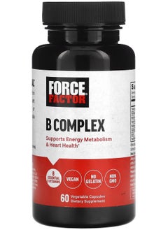 Force Factor B Complex 60 Vegetable Capsules 