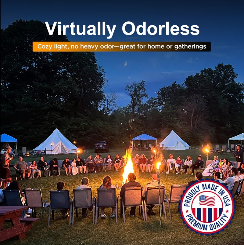 Firefly زيت مصباح بارافين خالي من الرائحة من فايرفلاي كوشير - بدون دخان، خالي تقريبًا من الرائحة، طويل الأمد - 32 أونصة - Image 3