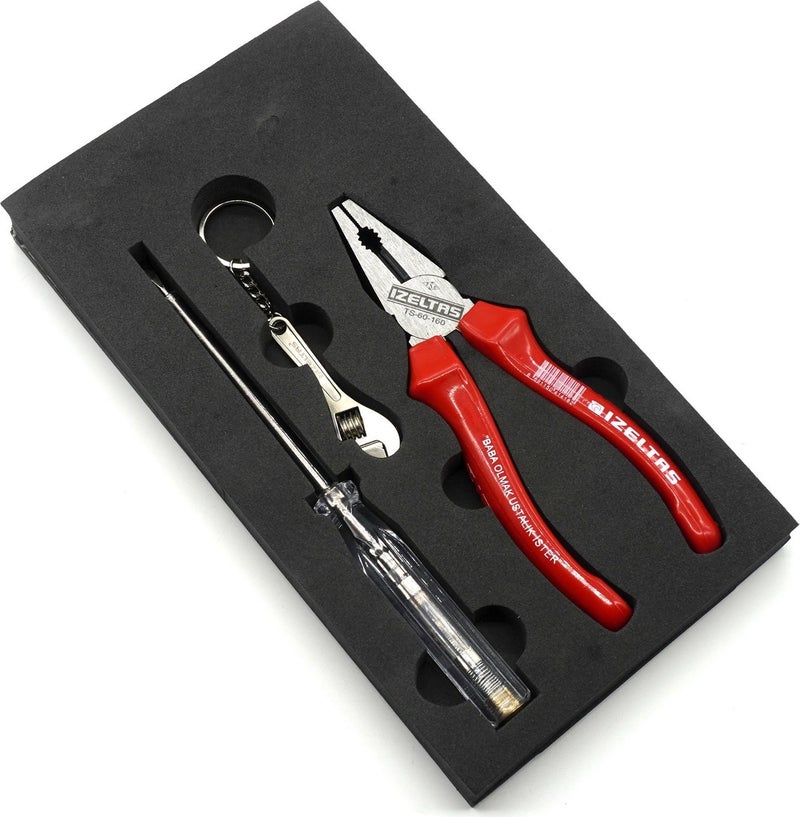 İzeltaş Pliers and Control Pen Set (Keychain)  - Image 2