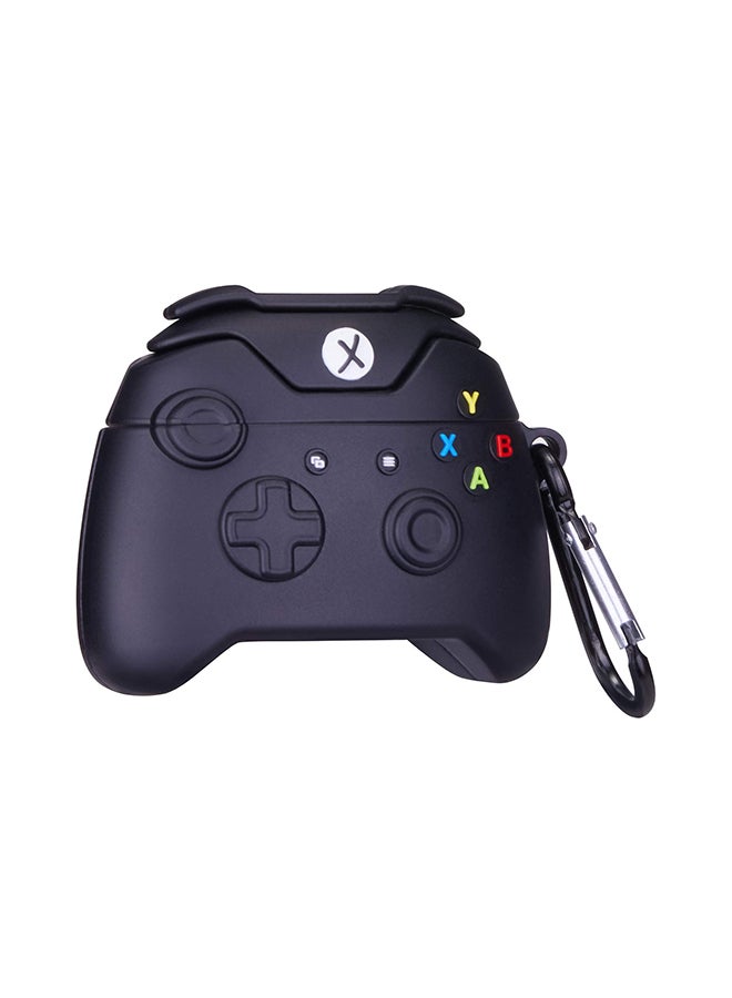 Game Controller Shaped Cartoon Case Cover For Apple AirPods Pro Black - Image 1