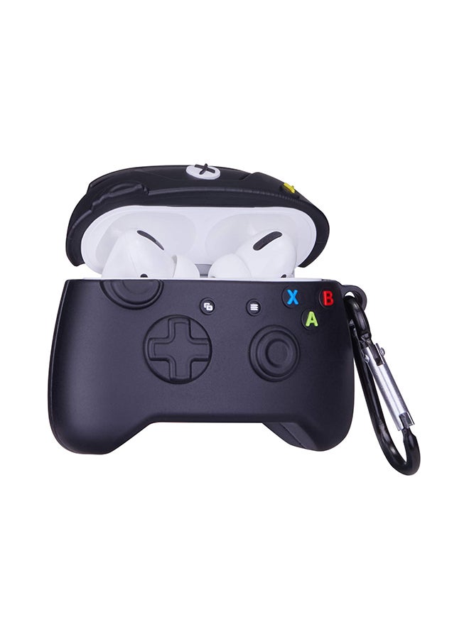 Game Controller Shaped Cartoon Case Cover For Apple AirPods Pro Black - Image 2