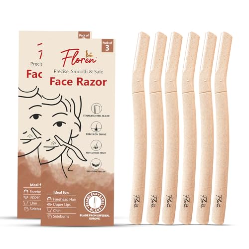 Floren Precision Dermaplaning Tool | 3 Face Razors for Smooth, Hair-Free Skin - Image 1