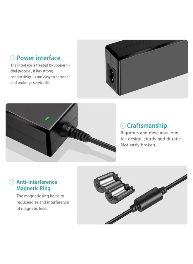 Mareisa 12V 5A Security Camera Power Supply Adapter,with 8-Way CCTV Camera Power Splitter Cable - LED Driver Lighting Transformer DC Converter,for Lorex, Samsung, Q-See, Night Owl, Swann, Annke and Cameras - Image 5