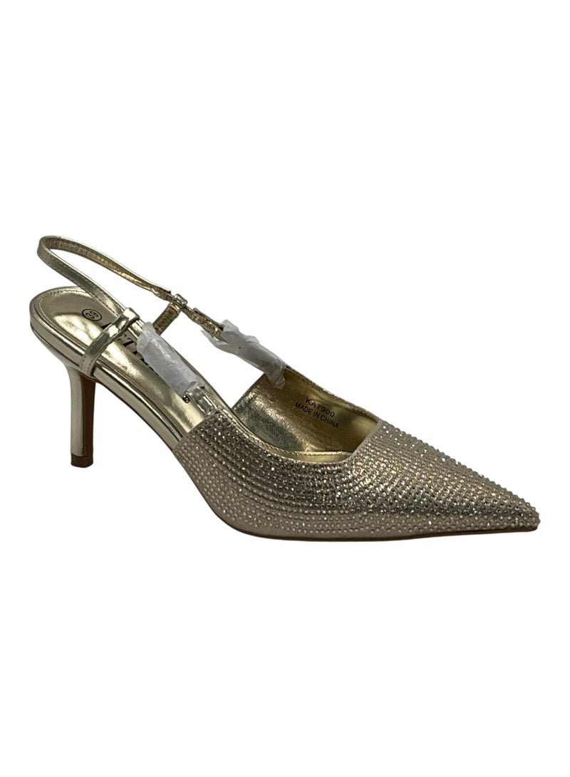 بيتر حذاء نسائي ذهبي - Image 4