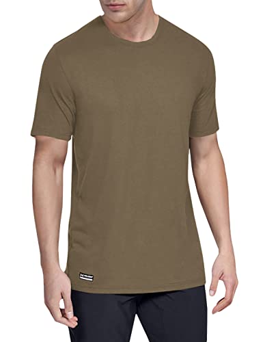 Under Armour UA Tactical Cotton Undershirt XL Federal TAN - Image 2