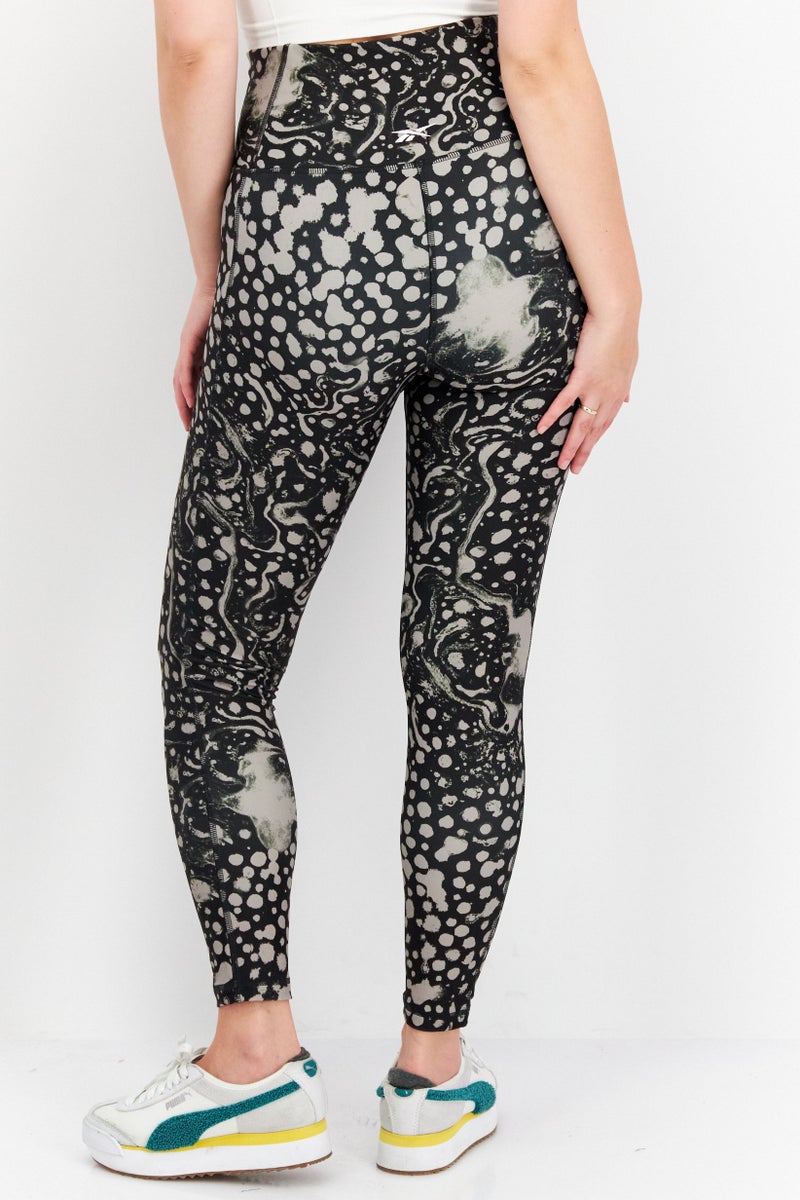 Reebok Women Sportswear Fit Training Tight, Black - Image 3