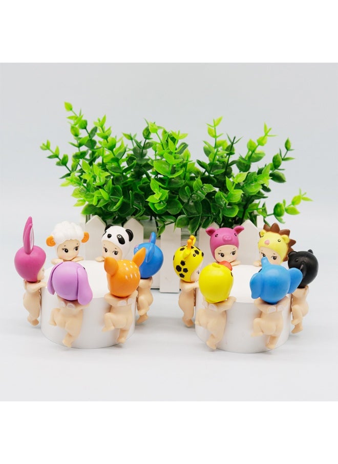 12pc Sonny Angele Blind Box hippers Animal Anime Figures Ornaments Dolls