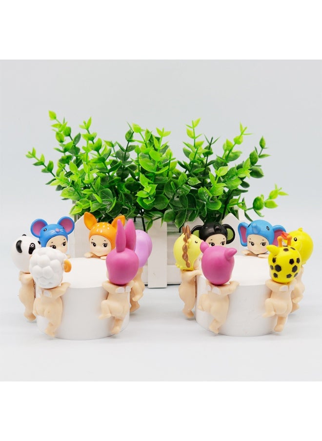 12pc Sonny Angele Blind Box hippers Animal Anime Figures Ornaments Dolls