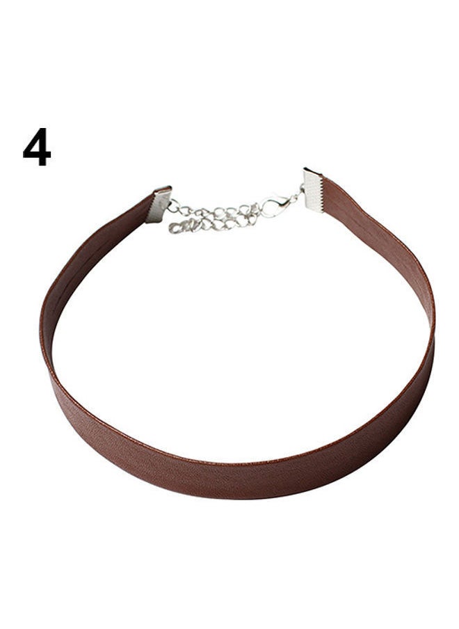 NIBEMINENT - Rings Pendant Short Collar Necklace - Image 1