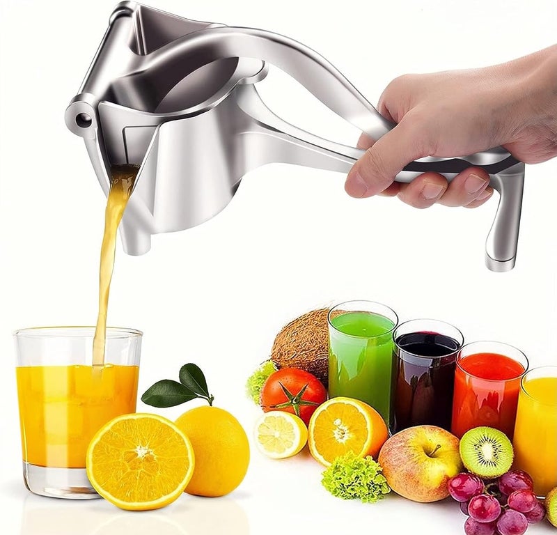 Spaceshoop Aluminum alloy fruit juicer lime press, manual juicer citrus lemon squeezer, professional hand juicer kitchen tool for extracting lemon juice and more fruit - Image 1