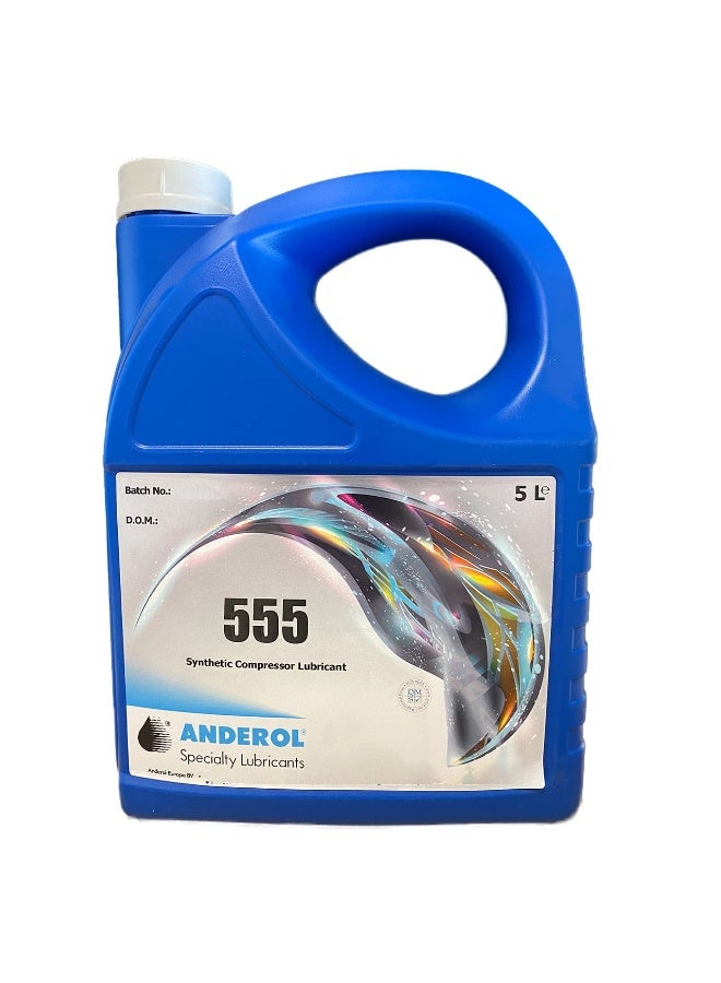 ANDEROL 555 Compressor Oil Synthetic Compressor Lubricant 5L - Image 2