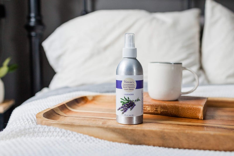 Victoria's Lavender Victoria's Lavender Aromatherapy Pillow and Linen Spray - Soothing Lavender Essential Oil Mist, Bed Spray for Ultimate Aromatherapy Experience, Lavender Linen Spray for Pillow - (8 oz Sizes)  - Image 5