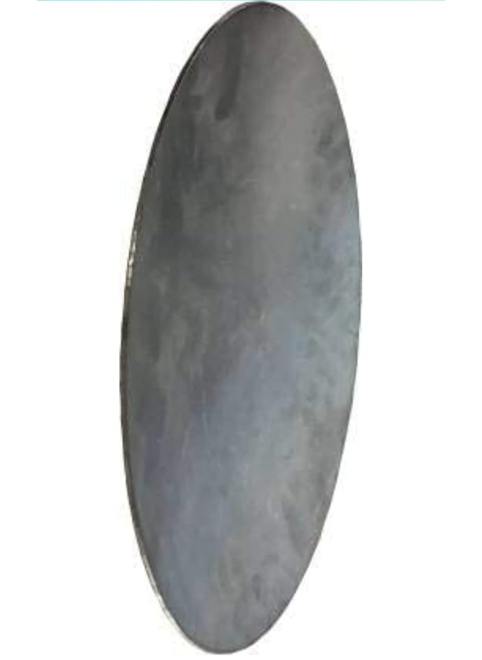 AS A S Pure Iron Original Handmade Iron Dosa Tawa Flat tawa Fry pan Black 18 inch 45 CM  - Image 2