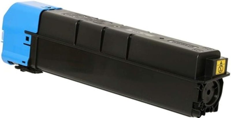 Kyocera 1T02K9CUS0 Model TK8707C Cyan Toner Cartridge For use with Kyocera TASKalfa 6550ci 6551ci 7550ci and 7551ci Color Multifunction Laser Printers - Image 2