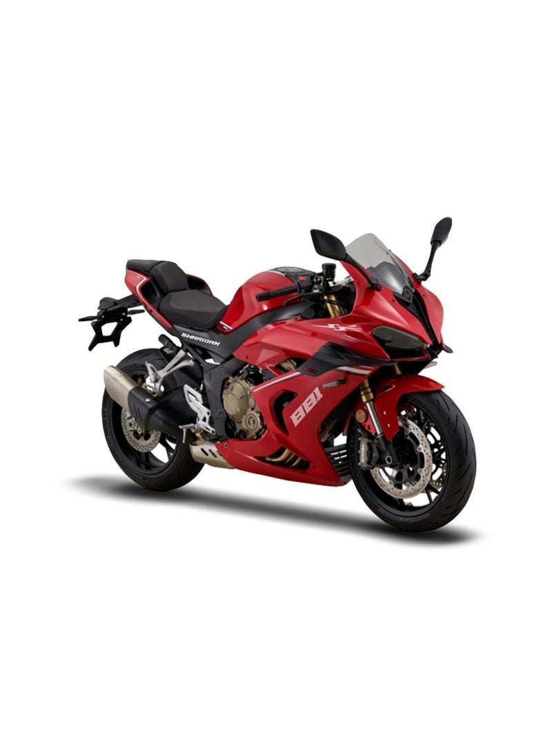 SHARMAX GP 881 Ultra Super Sport Motorcycle 778cc – 4-Cylinder Liquid-Cooled Engine, 95 HP, Brembo Brakes, TFT Display, ABS, Slipper Clutch - Image 3