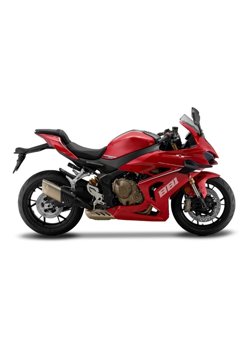 SHARMAX GP 881 Ultra Super Sport Motorcycle 778cc – 4-Cylinder Liquid-Cooled Engine, 95 HP, Brembo Brakes, TFT Display, ABS, Slipper Clutch - Image 2