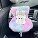 Ezcora Accessories for 1017cm Dolls Doll Car Seat with Clip onto Car Air Vent Includes Seat Leg for Desktop Display Cotton Candy Sky Ombre - Image 4