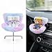 Ezcora Accessories for 1017cm Dolls Doll Car Seat with Clip onto Car Air Vent Includes Seat Leg for Desktop Display Cotton Candy Sky Ombre - Image 2