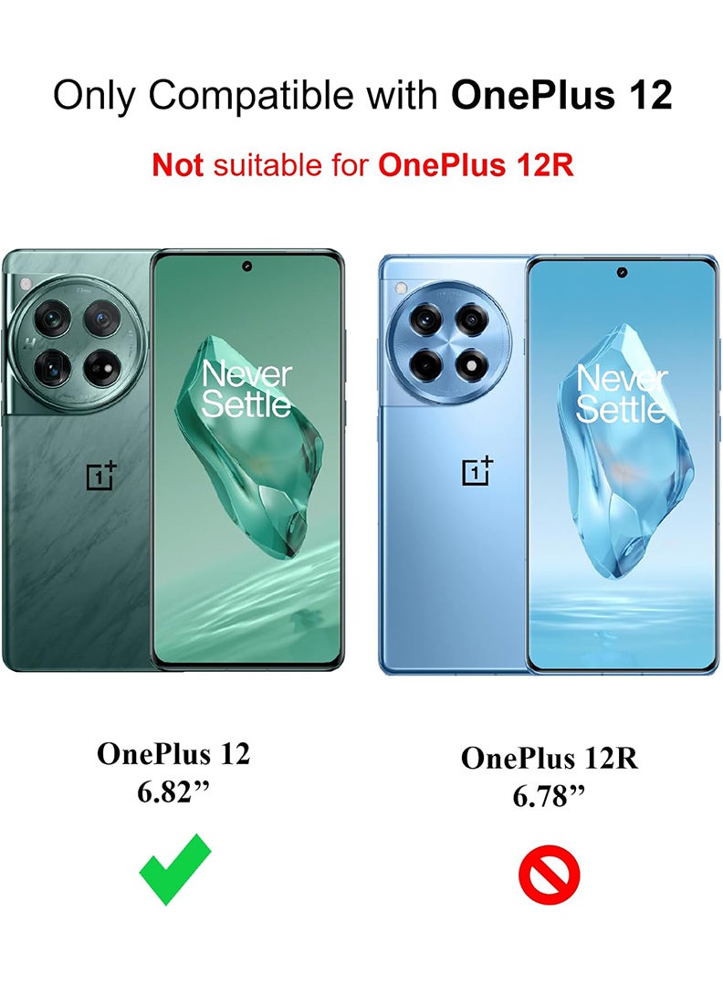 Theodor OnePlus 12 Clear Case, Shock-Absorption TPU Cell Phone Cover with Reinforced Corners, Soft Flexible & Crystal Clear Protective Bumper Case - Image 2