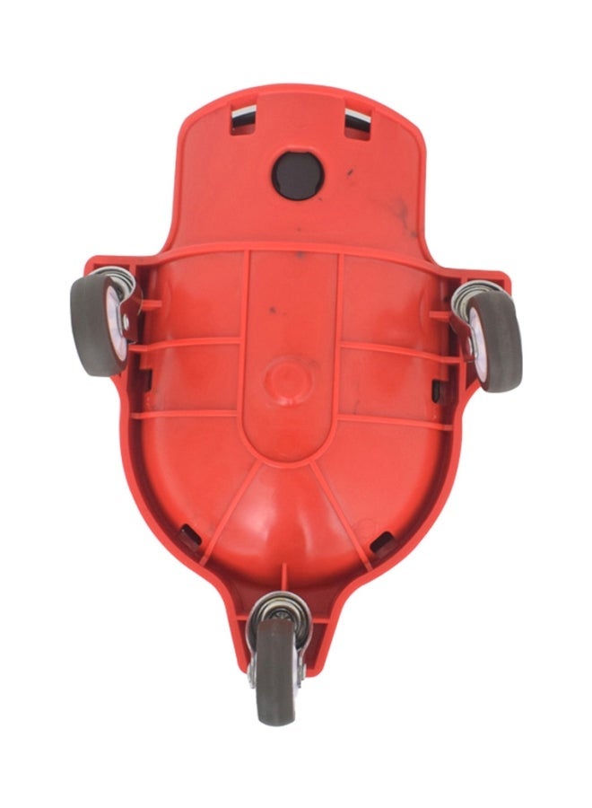 NIBEMINENT Multi-Functional Rolling Knee Pad Red/Black 29.5x8.8x22cm - Image 2