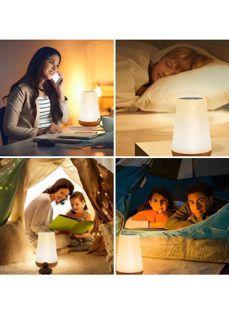 ARNOTEC - Bedside Table Magic Light With Color Changing Touch Senor Remote Control USB Rechargeable - Image 1
