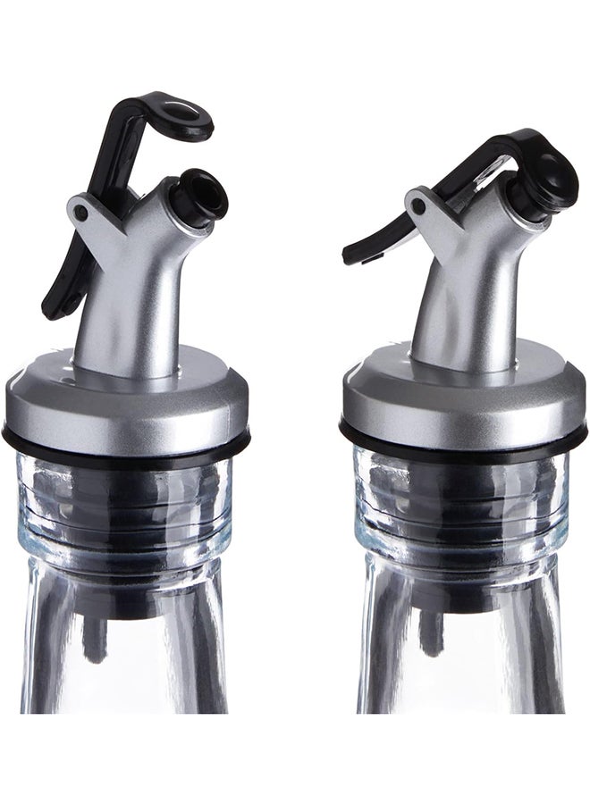 Olive Oil And Vinegar Dispenser Bottles With Lever Release Pourer, 2Pack, 500 Ml - Image 4