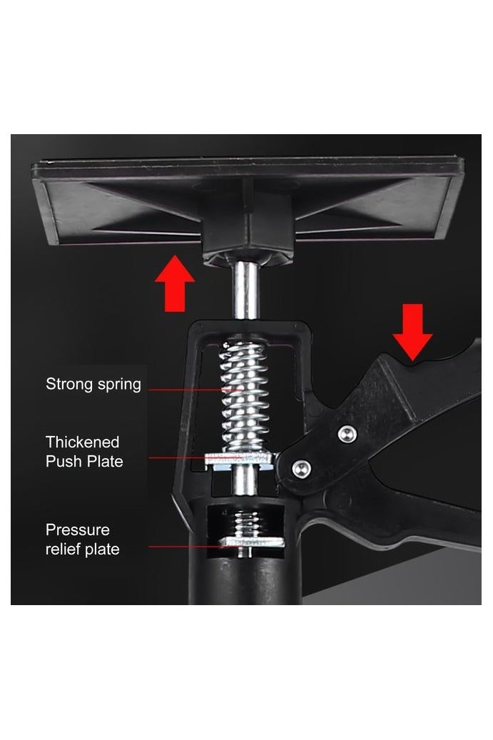 HOMESTAR 2pcs Adjustable 360° Rotating Drywall Lifts - 11.81-23.23" Height Range, Quick Release & Anti-Slip Base, Multipurpose Cabinet Jack - Image 5