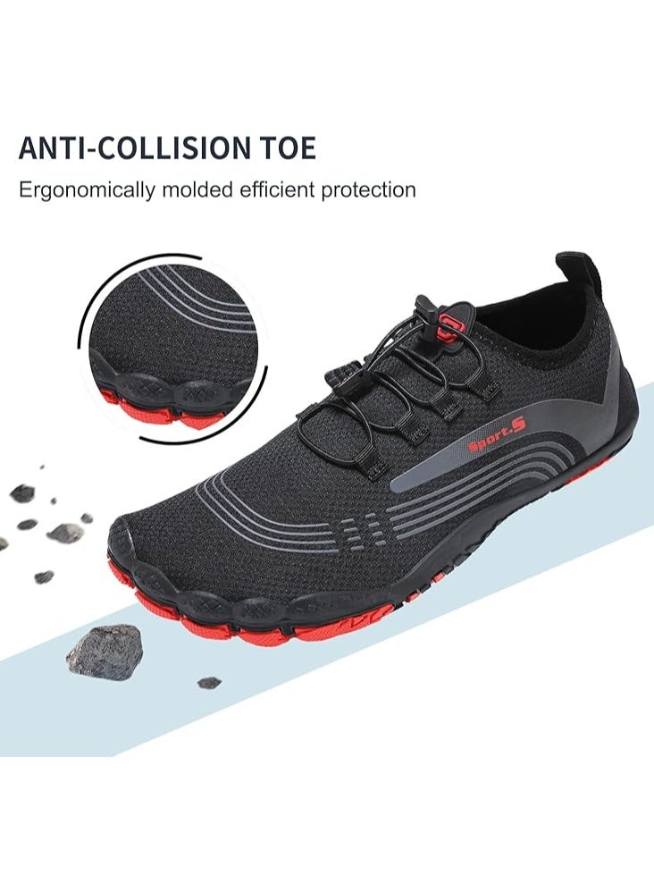 OUSIMEN Water Shoes Womens Mens Quick-Dry Non-Slip Soft Barefoot Swimming Shoes for Pool Beach Aqua Sports Outdoor Surf Yoga Diving Snorkeling Shoes - Image 4