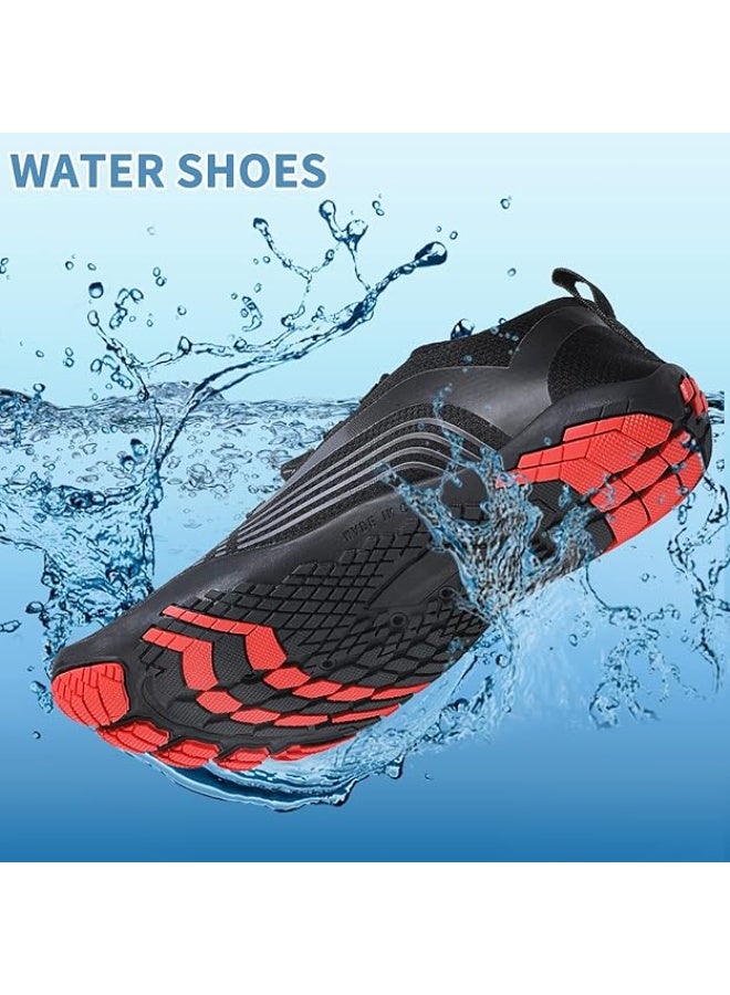 OUSIMEN Water Shoes Womens Mens Quick-Dry Non-Slip Soft Barefoot Swimming Shoes for Pool Beach Aqua Sports Outdoor Surf Yoga Diving Snorkeling Shoes - Image 5