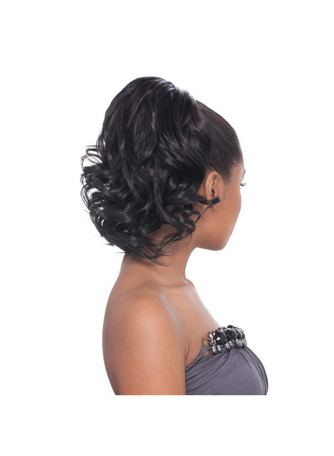 FreeTress Braids YAKY STRAIGHT 12" (1) - FreeTress Equal Drawstring Ponytail - Image 3