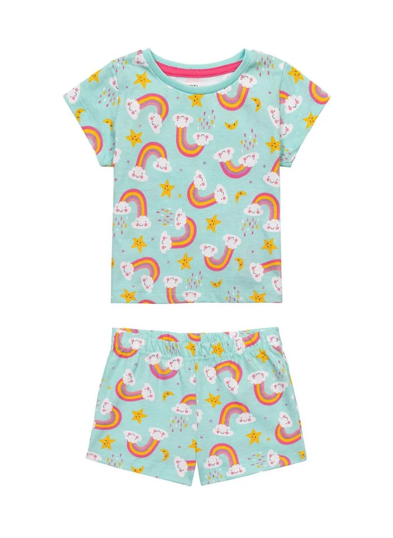 MINOTI Kids Girls Summer Pyjama Set