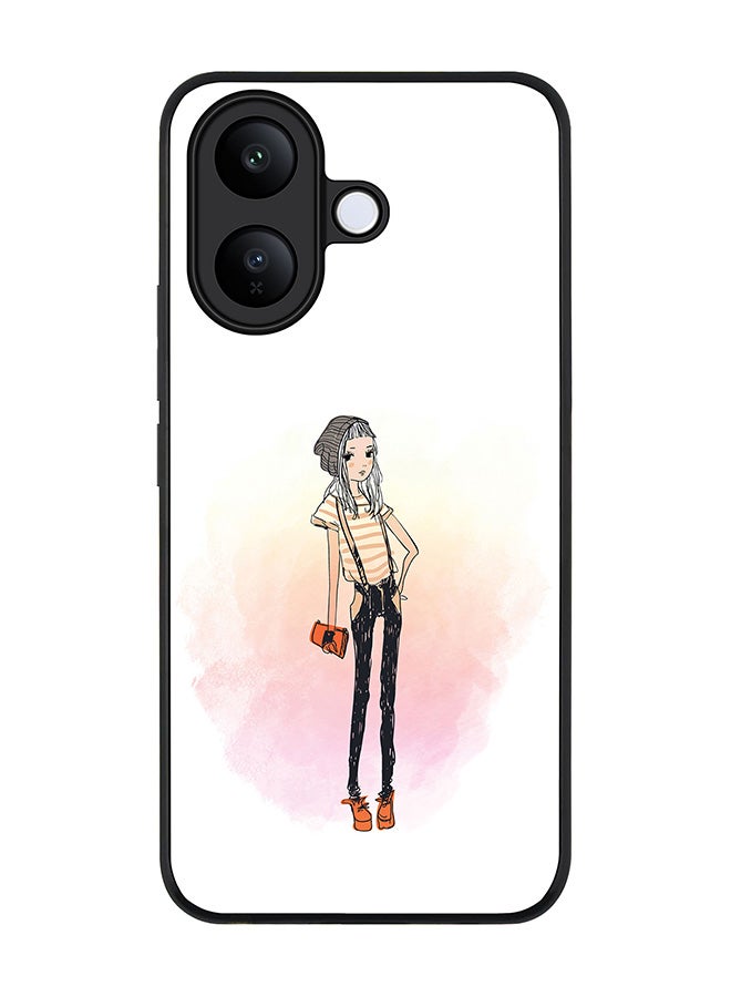 Stylizedd For vivo V60 Lite 5G / V60 Lite 4G Case,Slim fit Camera Protection, Shockproof Thin Phone cover  - Hipster Chic - Image 1