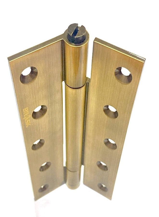 BRASK Brass Spring Hinges/Door Closer Hinge - Single Action 6" (Antique, 3) - Image 4