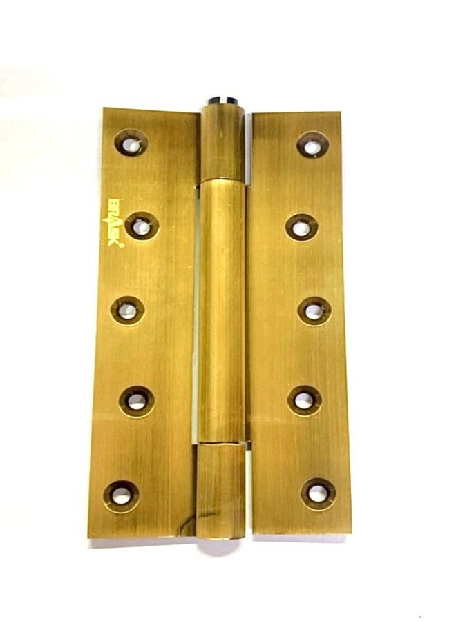 BRASK Brass Spring Hinges/Door Closer Hinge - Single Action 6" (Antique, 3) - Image 5