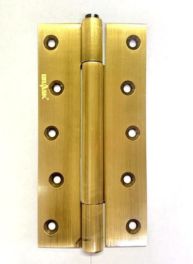 BRASK Brass Spring Hinges/Door Closer Hinge - Single Action 6" (Antique, 3) - Image 3