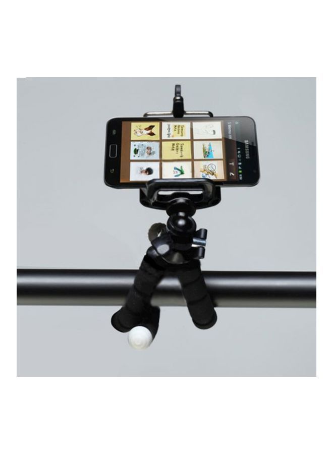 NIBEMINENT 360 Degree Mobile Phone Holder Black - Image 2