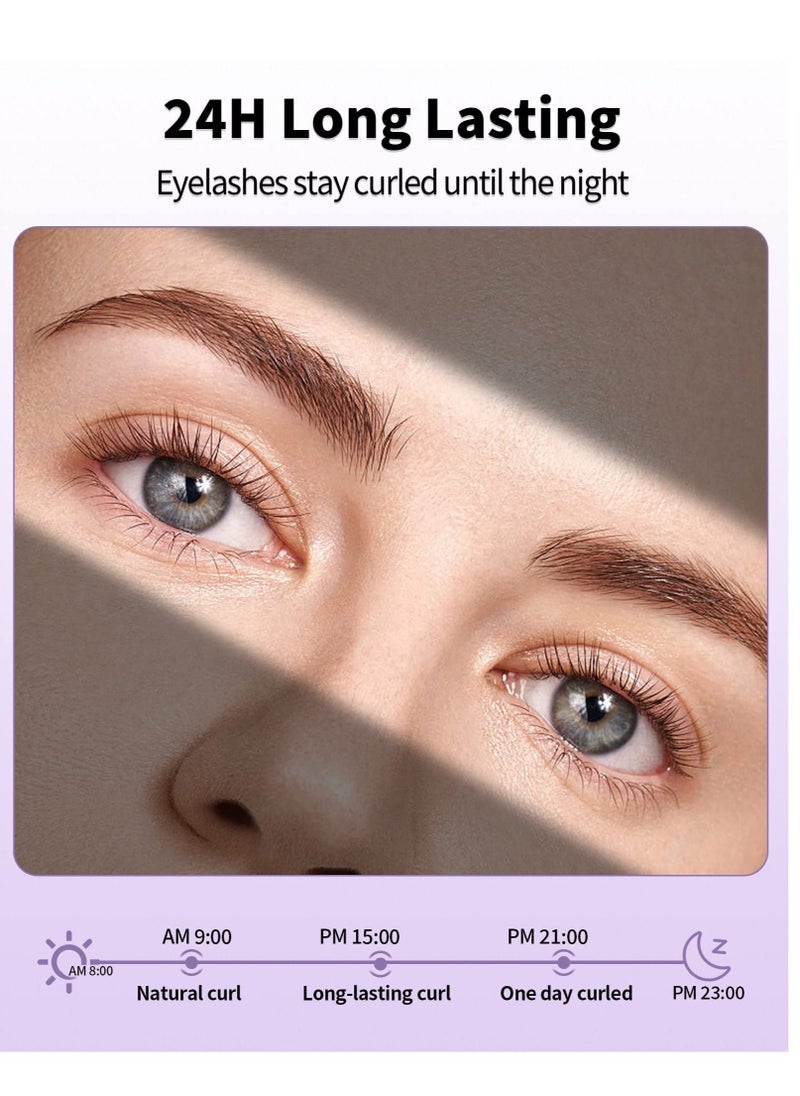 Generic - Rechargeable Heated Eyelash Curler for Quick Natural Curling, 24-Hour Long-Lasting Eye Makeup Tool for Women - Image 1