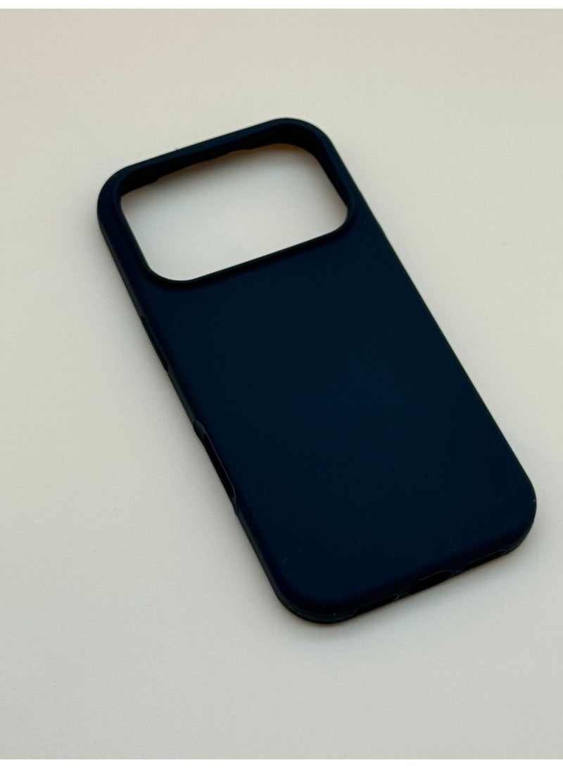 Cat - Cot Apple iPhone 17 Pro Silicone Case – Black - Image 1