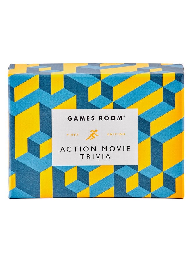 Ridley's Games Room Action Movie Trivia Card Game - Trivia Games for Adults and Kids - 2+ Players - Includes 140 Unique Question Cards - Fun Quiz Cards That Make a Great Gift