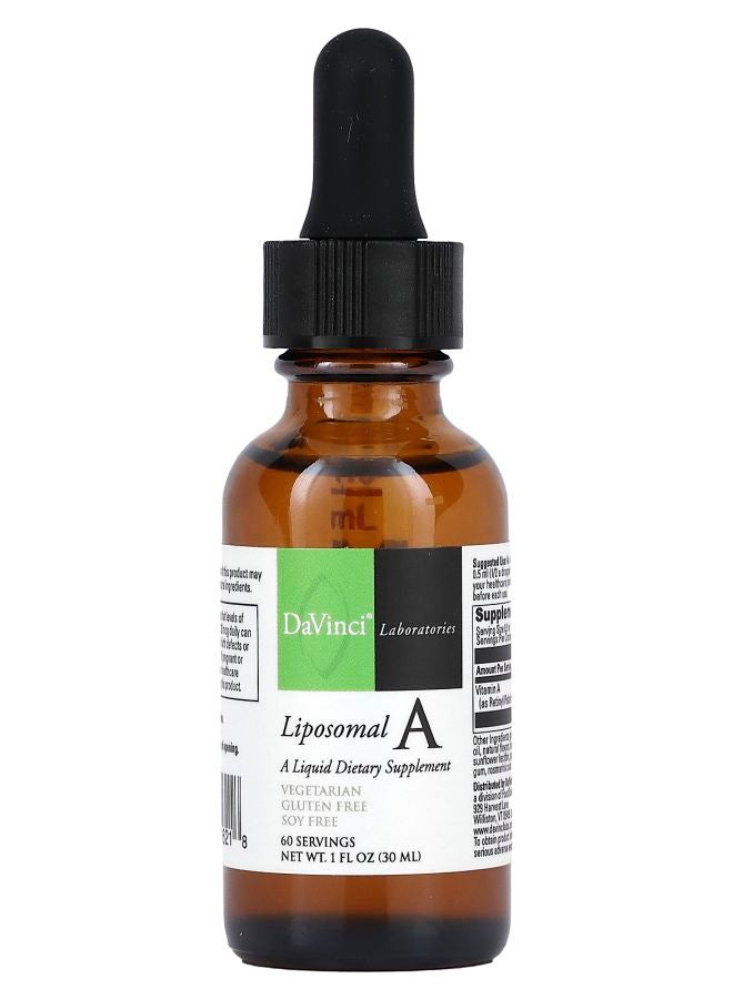 DaVinci Laboratories of Vermont Liposomal A  1 fl oz (30 ml)