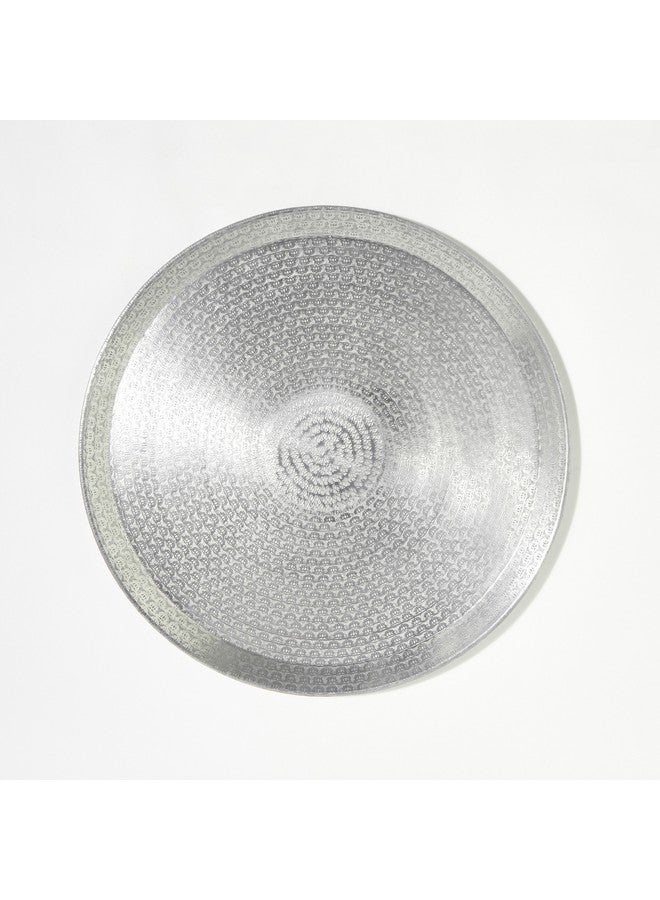 Home Box Nydril Lotus Design Aluminium Tray with Hook 65 x 65 cm  - Image 5
