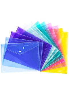 Generic A4 Plastic Document File Folders 12pcs 