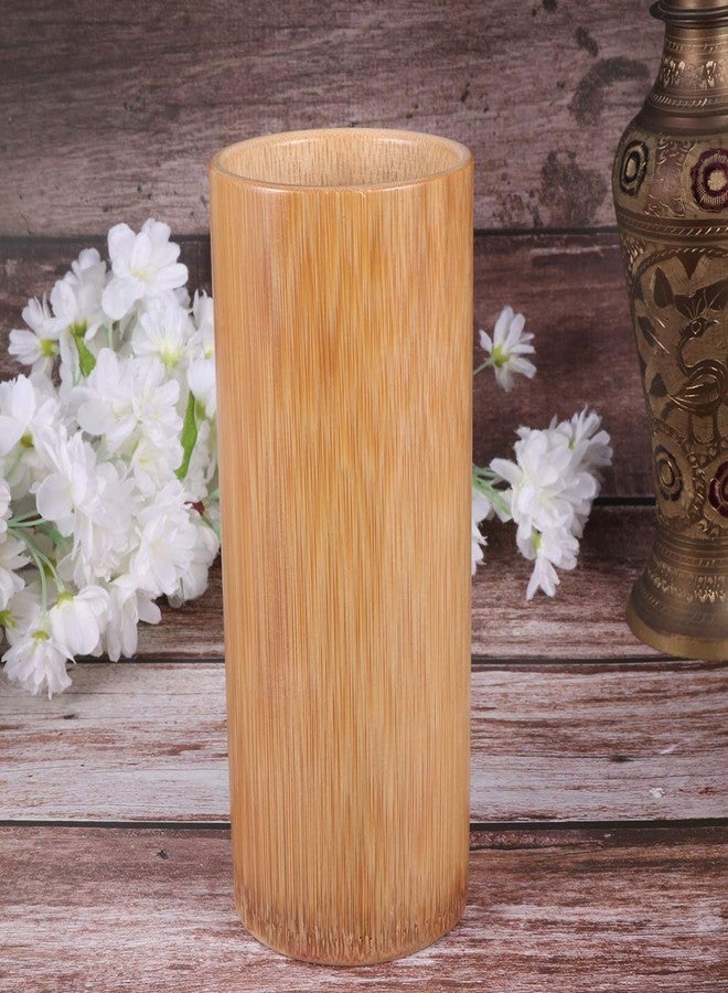 TOPBATHY KItchen Utensil Holder: Bamboo Chopsticks Holder, Spoon Fork Storage Barrel, Cutlery Container Organizer Kitchen Tool (3.34x3.34x7.87 Inch) - Image 5