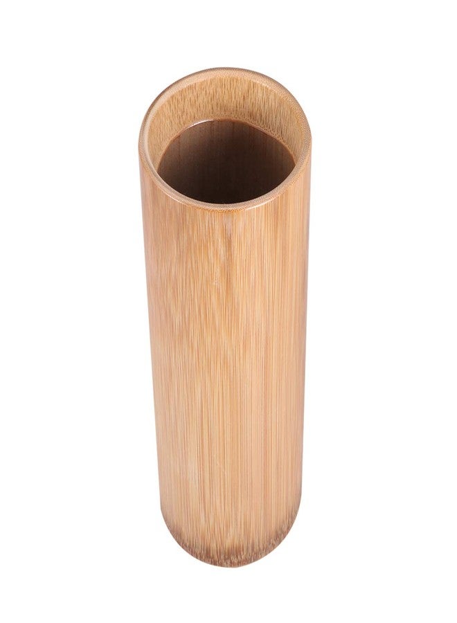 TOPBATHY KItchen Utensil Holder: Bamboo Chopsticks Holder, Spoon Fork Storage Barrel, Cutlery Container Organizer Kitchen Tool (3.34x3.34x7.87 Inch) - Image 2