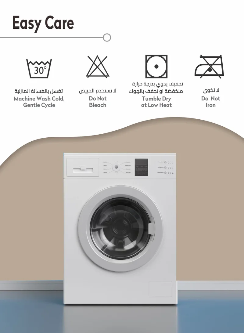 Donetella Cushion Pillow Insert 4-Pcs(45x45 Cm) Soft and Comfortable Microfiber Cushion Insert,White