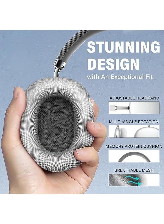 Bluetooth Wireless Over-ear Active Noise Reduction Headphones, Upgraded Version, 20Hours Playtime, HiFi Audio Adjustable Headphone for iPhone/Android/Samsung - Image 5