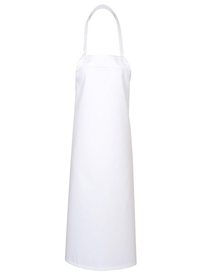 FAME B5 Kitchen Bib Apron - White (WFA28096WH)
