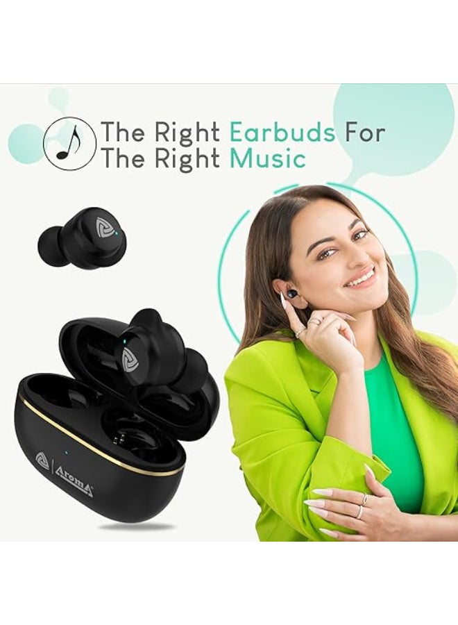 Aroma Renewed - NB140 Harmony 40 Hours* Playtime | Wireless Earbuds - Image 2